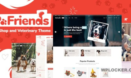 Premium WordPress Theme name: PawFriends