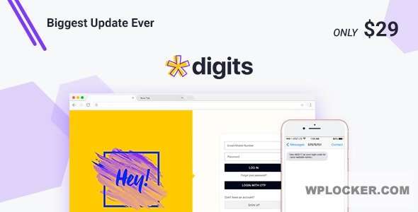 Premium WordPress Theme name: Digits