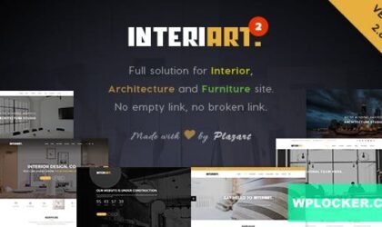 Premium WordPress Theme name: InteriArt