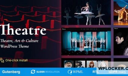 Premium WordPress Theme name: Theater