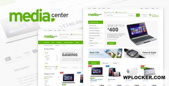 Premium WordPress Theme name: MediaCenter