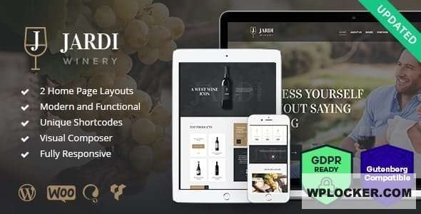 Premium WordPress Theme name: Jardi