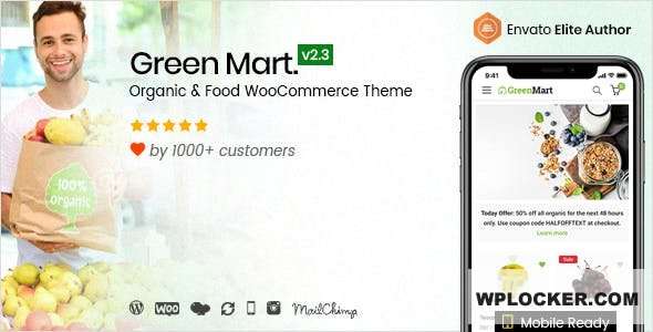 Premium WordPress Theme name: GreenMart