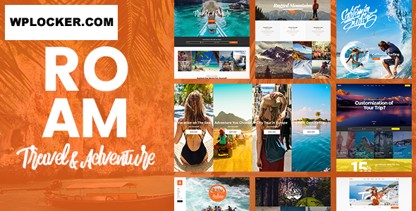 Premium WordPress Theme name: Roam