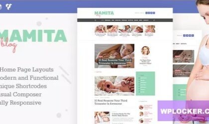 Premium WordPress Theme name: Mamita