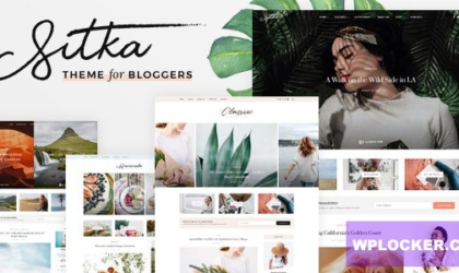 Premium WordPress Theme name: Sitka