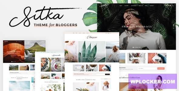 Premium WordPress Theme name: Sitka