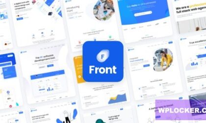 Premium WordPress Theme name: Front