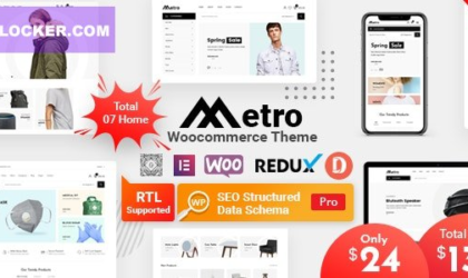 Premium WordPress Theme name: Metro