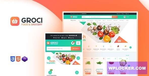 Premium WordPress Theme name: Groci