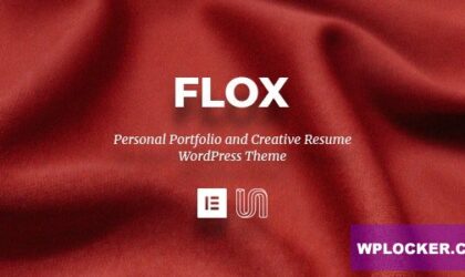 Premium WordPress Theme name: FLOX