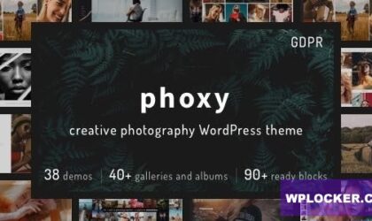 Premium WordPress Theme name: Phoxy