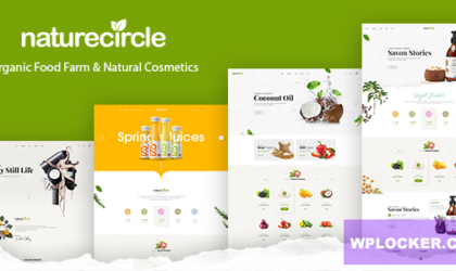 Premium WordPress Theme name: NatureCircle