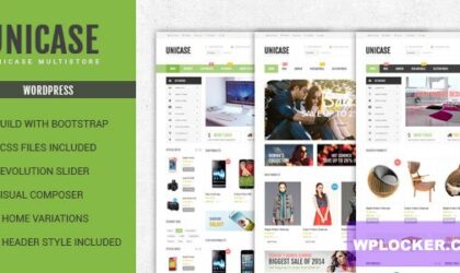 Premium WordPress Theme name: Unicase