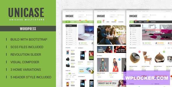 Premium WordPress Theme name: Unicase