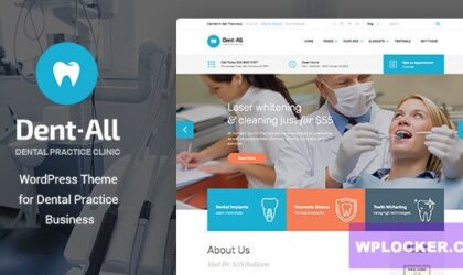 Premium WordPress Theme name: Dent-All