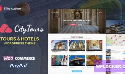 Premium WordPress Theme name: CityTours