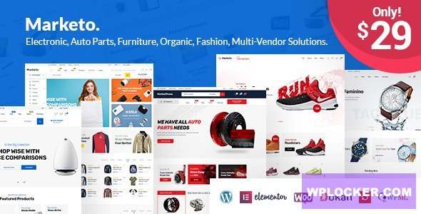 Premium WordPress Theme name: Marketo