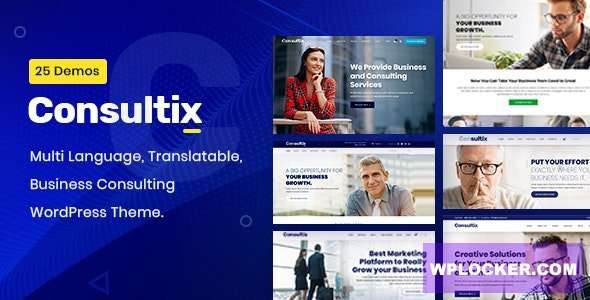 Premium WordPress Theme name: Consultix