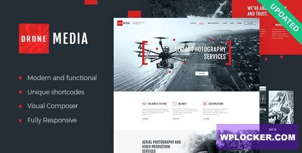 Premium WordPress Theme name: Drone