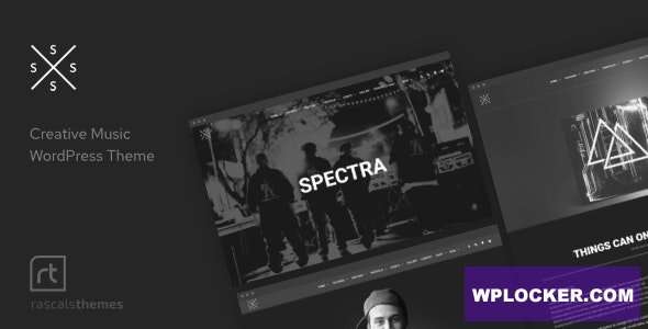 Premium WordPress Theme name: Spectra