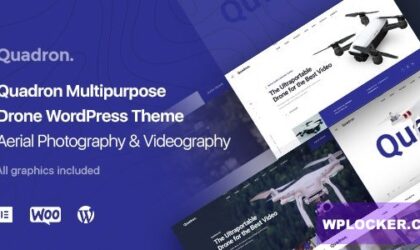 Premium WordPress Theme name: Quadron