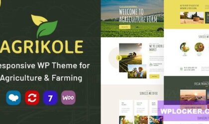 Premium WordPress Theme name: Agrikole