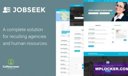 Premium WordPress Theme name: Jobseek