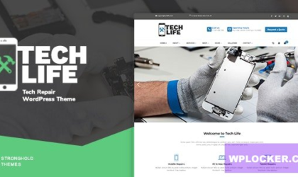 Premium WordPress Theme name: TechLife