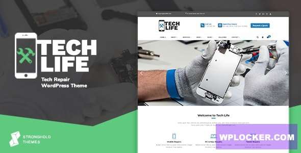 Premium WordPress Theme name: TechLife