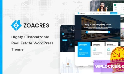 Premium WordPress Theme name: Zoacres