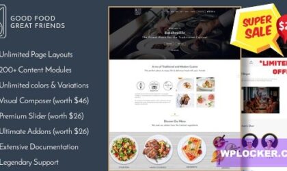 Premium WordPress Theme name: Ratatouille