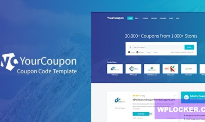 Premium WordPress Theme name: Yourcoupon