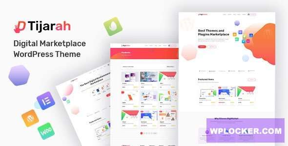 Premium WordPress Theme name: Tijarah