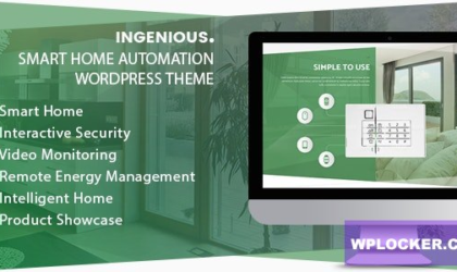 Premium WordPress Theme name: Ingenious