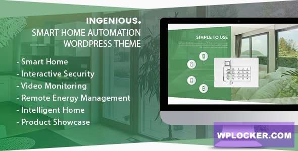 Premium WordPress Theme name: Ingenious