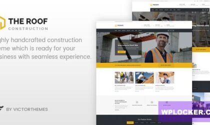 Premium WordPress Theme name: Roof