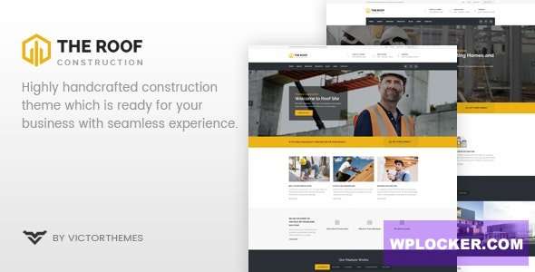 Premium WordPress Theme name: Roof