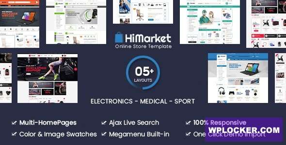 Premium WordPress Theme name: HiMarket