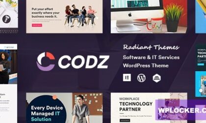 Premium WordPress Theme name: Codz