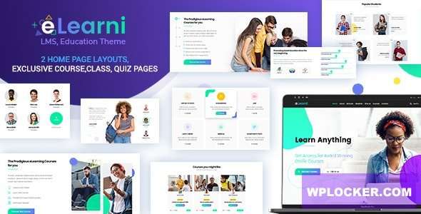 Premium WordPress Theme name: eLearni