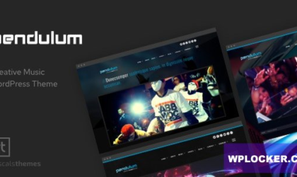 Premium WordPress Theme name: Pendulum