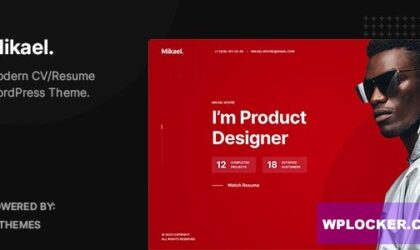 Premium WordPress Theme name: Mikael