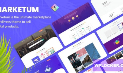 Premium WordPress Theme name: Marketum