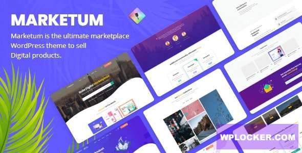 Premium WordPress Theme name: Marketum