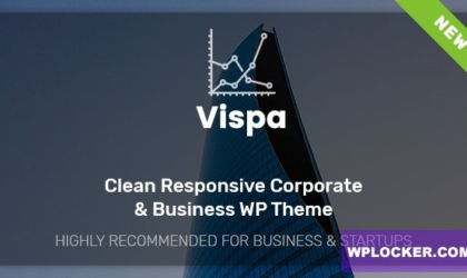 Premium WordPress Theme name: Vispa