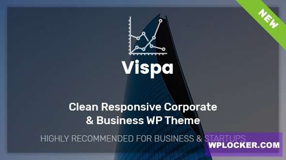 Premium WordPress Theme name: Vispa