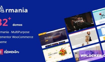 Premium WordPress Theme name: Armania