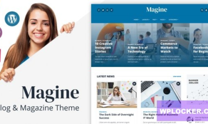 Premium WordPress Theme name: Magine