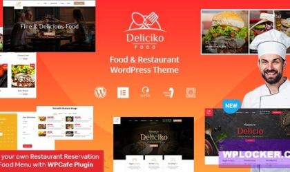 Premium WordPress Theme name: Deliciko